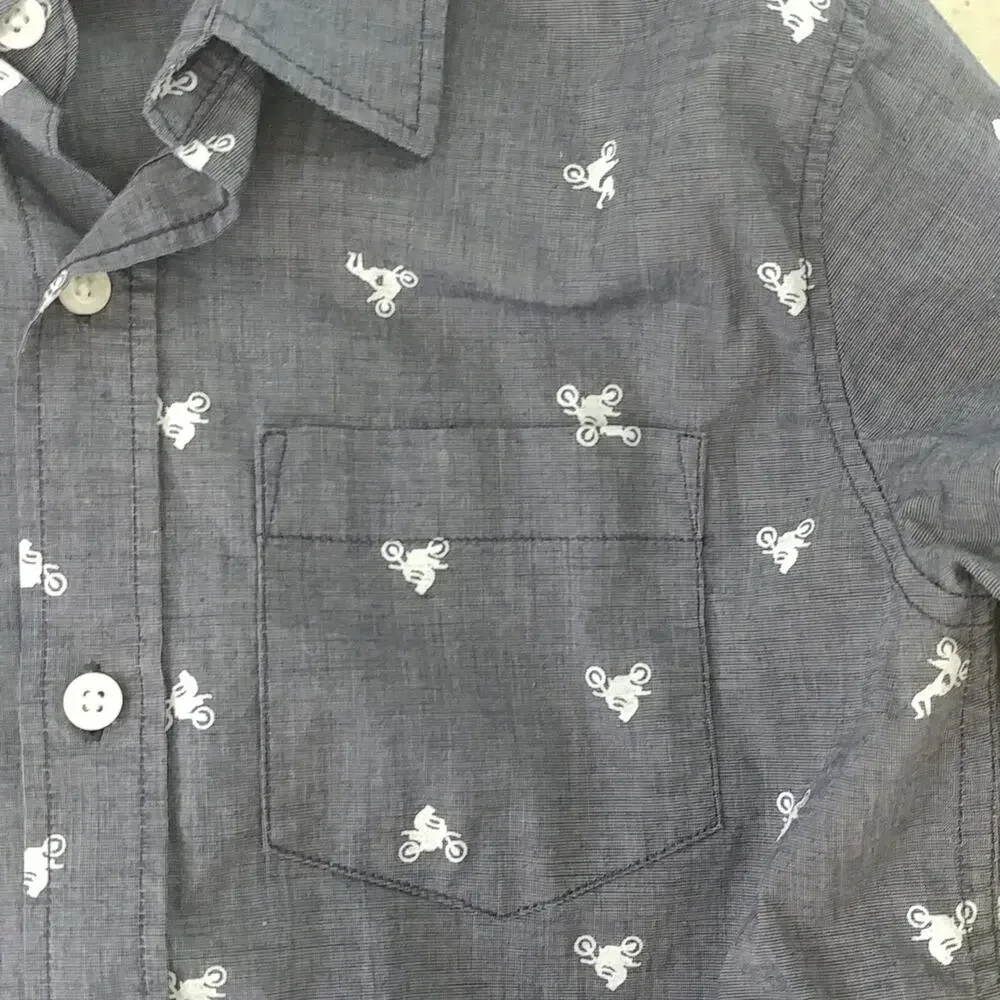 Old Navy Button Front Shirt Size M (8) Kid‎